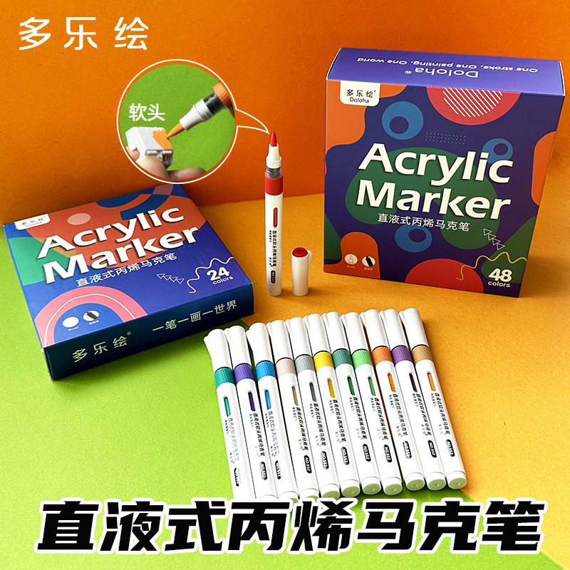 قلم ماركر أكريليك سائل من دولو - مراجعة Model Kit Markers وسعره