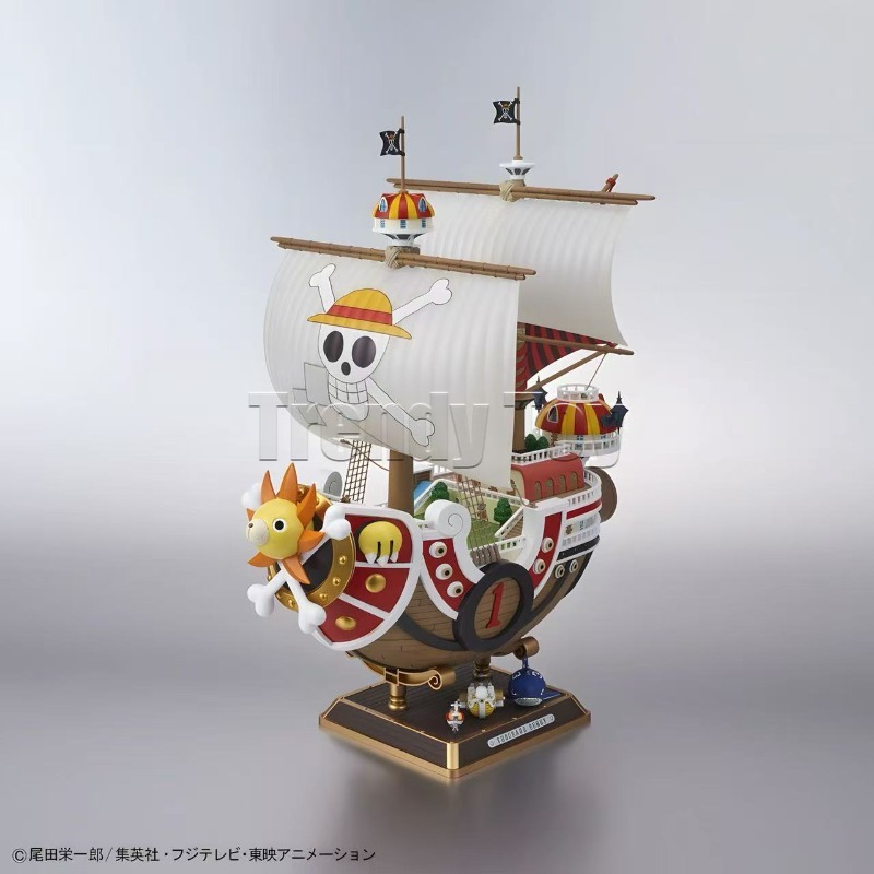 نموذج بلاستيكي أصلي من بانداي  - مراجعة Model Kit One Piece Going Merry وسعره