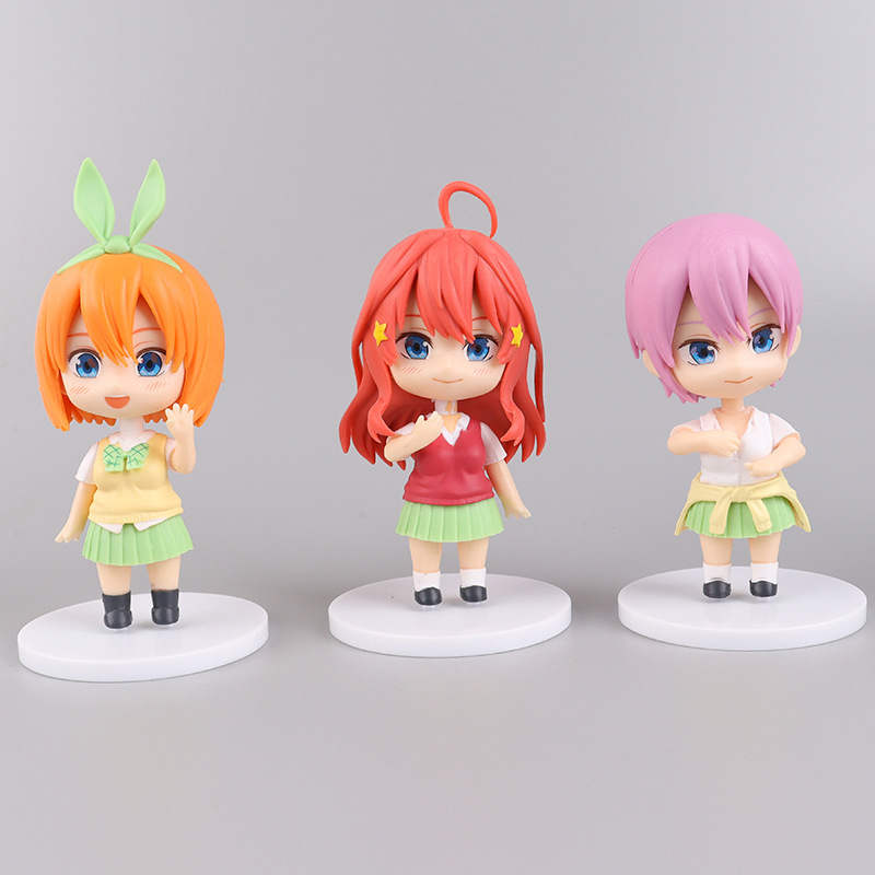 5 قطع من شخصيات الأنمي 