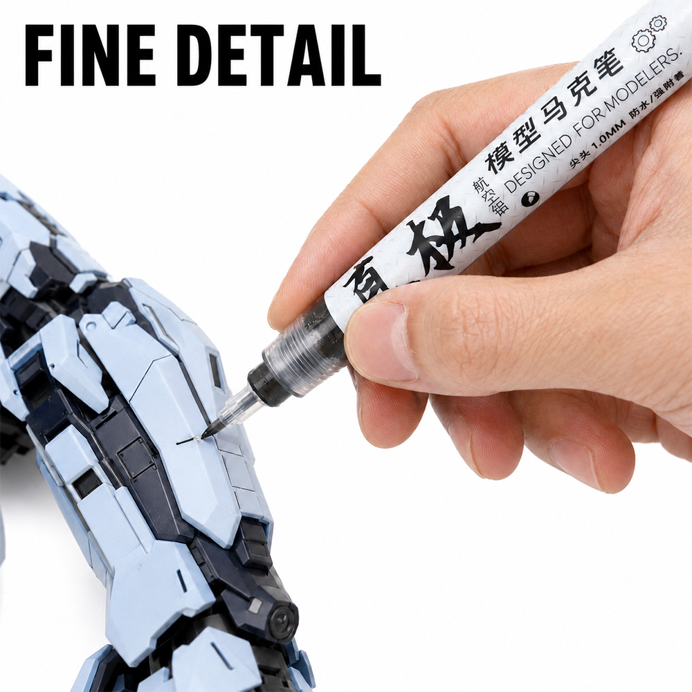 مجموعة أقلام تلوين للنماذج 1/8 - مراجعة Model Kit Markers وسعره