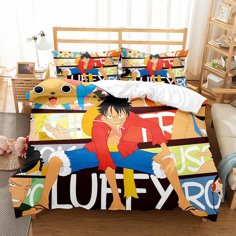 أغطية لحاف مزدوجة للأولاد بتصم - مراجعة Model Kit One Piece وسعره