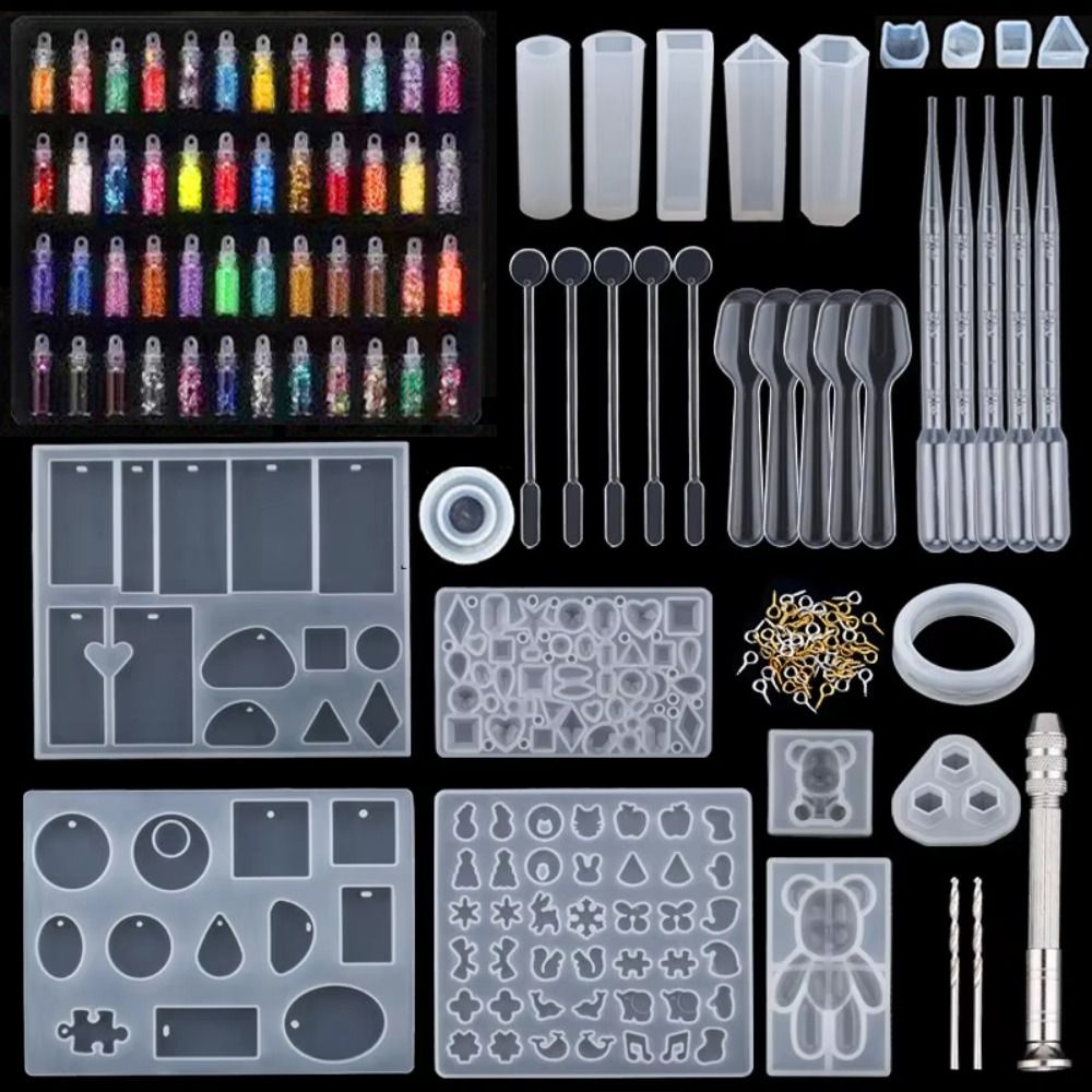 مجموعة قوالب صب الإيبوكسي على  - مراجعة Resin Kit Cast وسعره