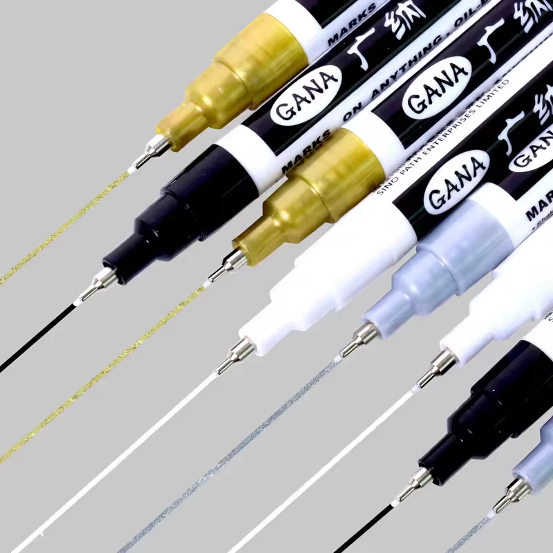 4/12 قطعة مجموعة أقلام تحديد ط - مراجعة Model Kit Markers وسعره